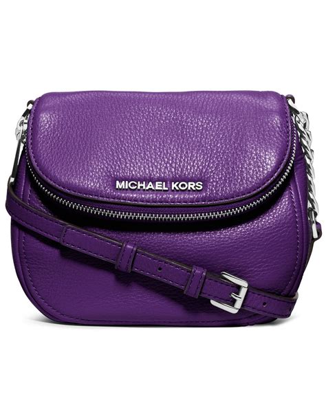 michael kors purple crossbody